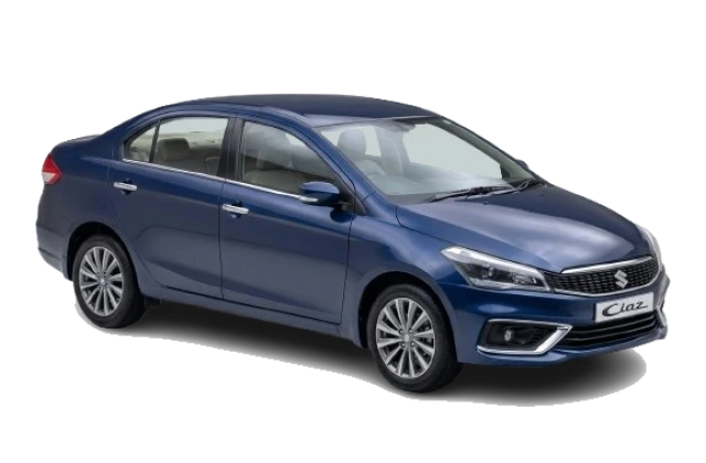Maruti Ciaz available for hire from Baniyan Tours and Travels