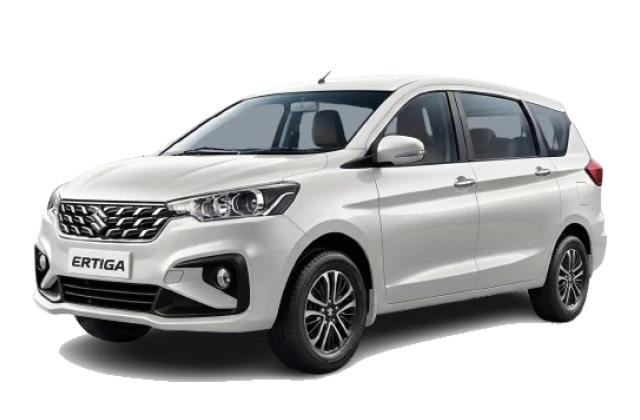 Maruti Ertiga available for hire from Baniyan Tours and Travels